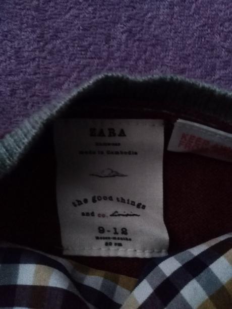 Svetrík pre fešáka, zara,80