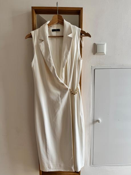 Pietro filipi puzdrové krémové šaty dámske s, pietro filipi,s