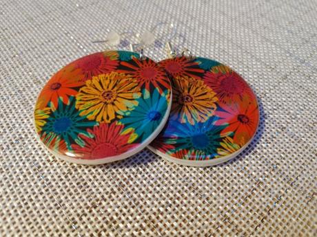 Handmade veľké náušnice, 