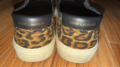 Saint laurent venice leopard espadrilky, 37