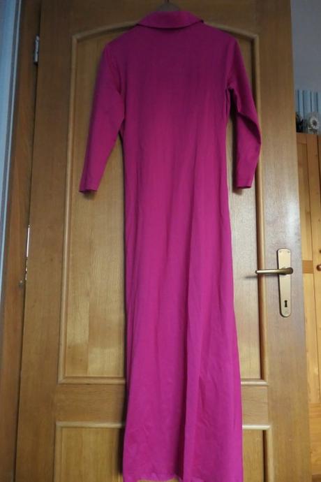 Karl lagerfeld original krasne damske dlhe saty l, l