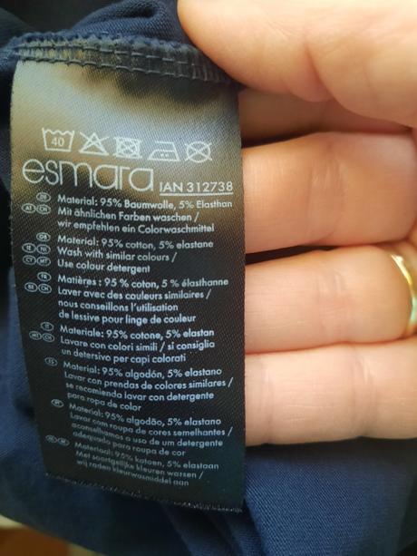 Dámske predĺžené tričko, esmara,m