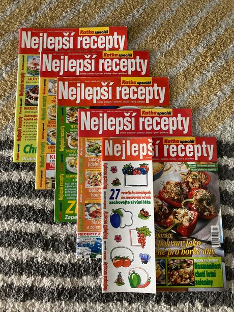 Najlepší recepty 5ks r.1999, 2001,