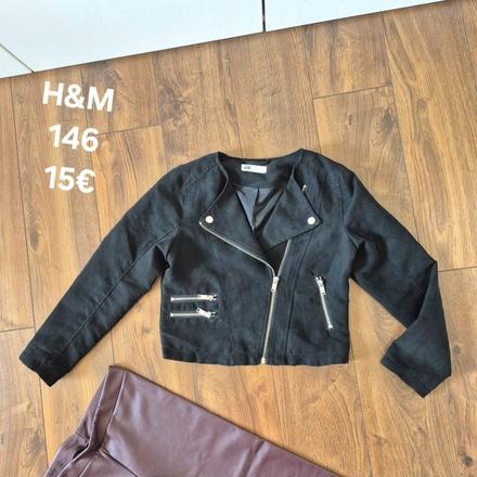 Bunda krátka blejzer, h&m,146