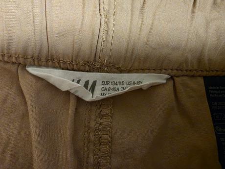 Šortky 134/140 hm, h&m,134