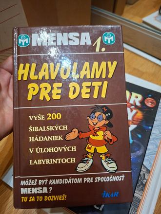 Mensa 1. hlavolamy pre deti (1999) - pevna vazba,
