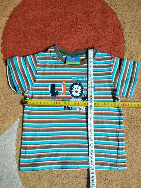 6ks detské letné tričká, topolino,92