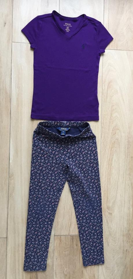 Polo tricko + leginy ralph lauren, ralph lauren,128