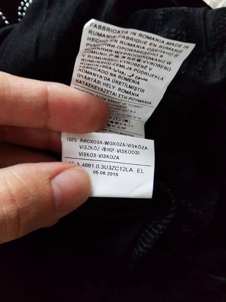 Sisley kamienkový čierny top vel.s, sisley,s