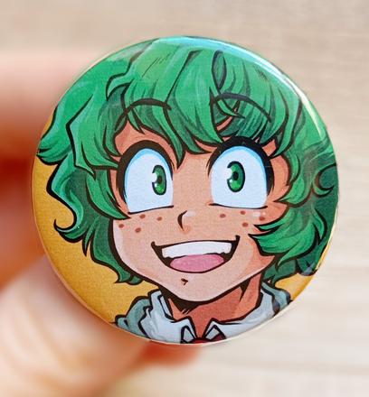 Pin/odznak - izuku midoriya, my hero academia, 