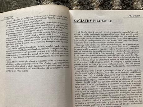 Malá antológia z diel filozofov i.-prvé vyd.1991, 
