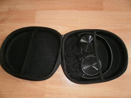 Slúchadlá sony v tvrdom puzdre, sony