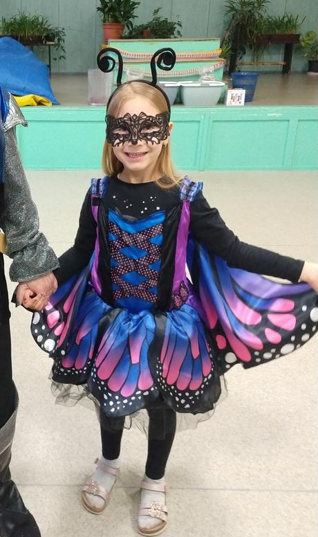 Kostým motýľ 116-122, 