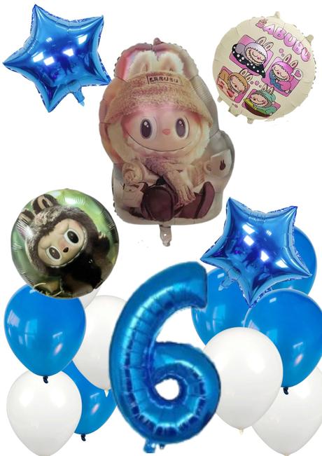 Balóny labubu- až 15/16ks,