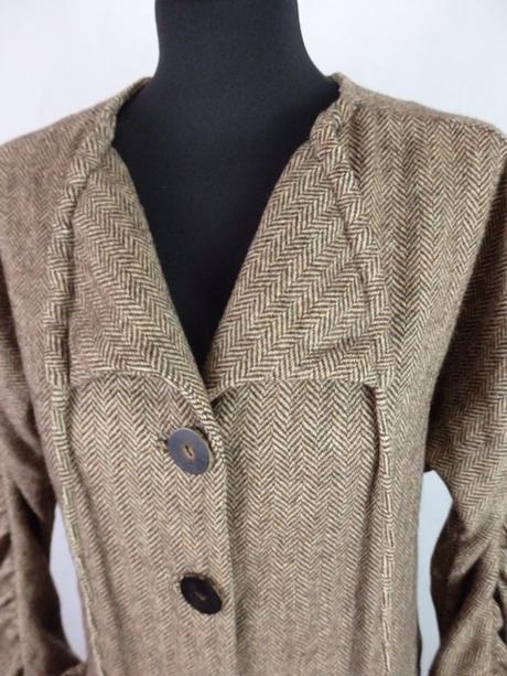 Luxusný dámsky kabát, 40