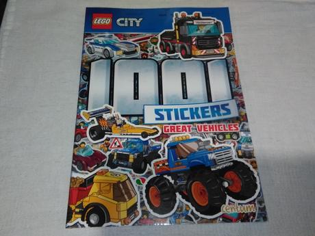 Lego city 1001 stickers great vehicles nwi18,