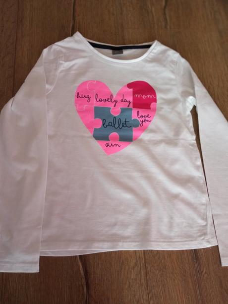 Tričká dlhý rukáv, 134