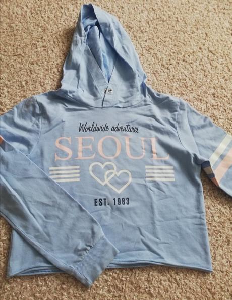 Kratka mikina, h&m,158