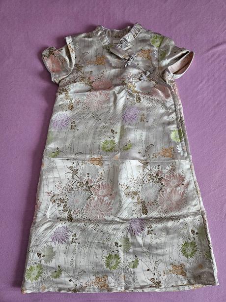 Čínske šaty 134, h&m,128