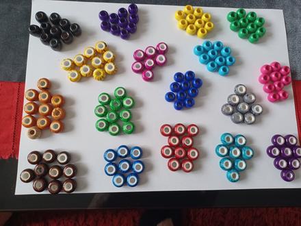 Koráliky na navliekanie,