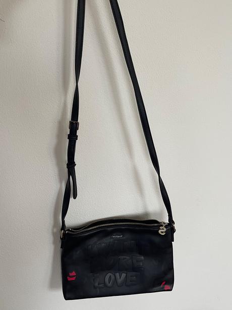 Čierna kabelka desigual, desigual