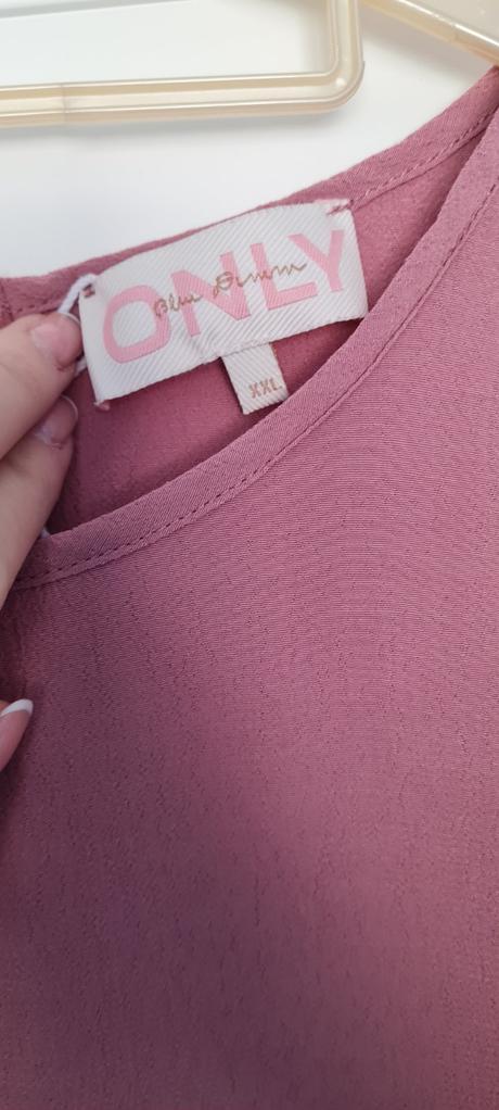 Ružová blúzka only xxl, only,xxl