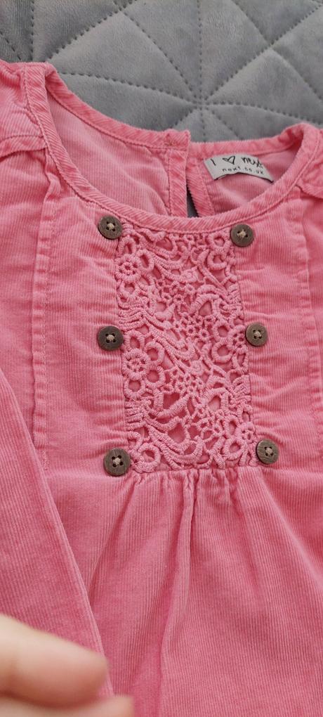 Next menčestrové šaty tunika, next,110