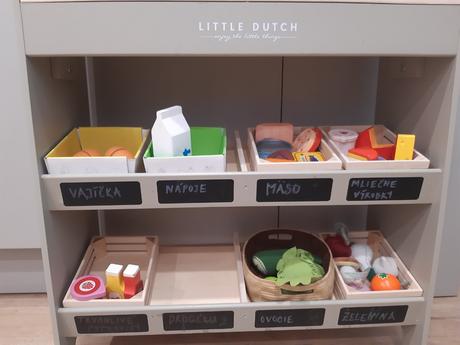 Little dutch predajny stanok/obchodik aj s tovarom,