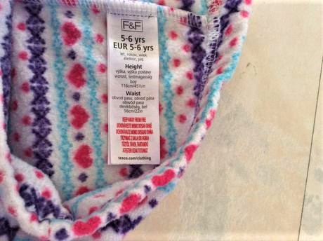 Flisové teplé pyžamo, f&f,116