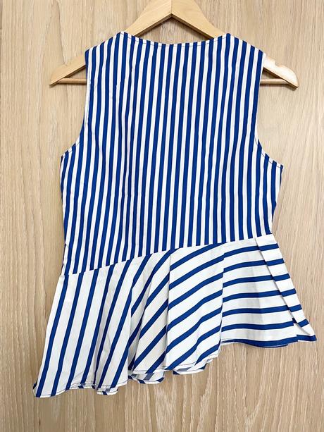 Pruhovane tricko zara ako nové, zara,s