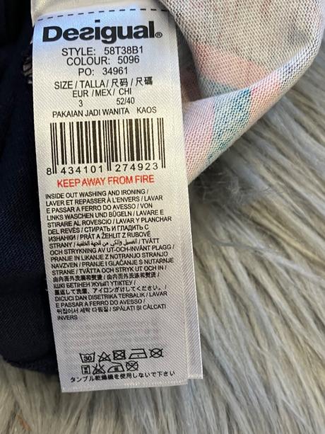 Dievčenské tričko vzorované desigual (3 m.), desigual,62