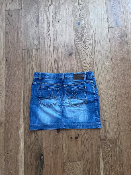 Rifľová sukňa mini s. oliver, s.oliver,m