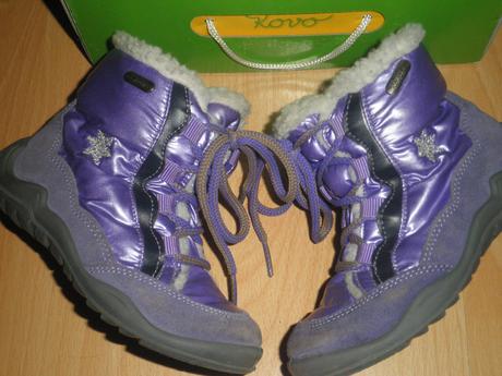 Čižmy do snehu kovo tex+papučky zdarma, 25