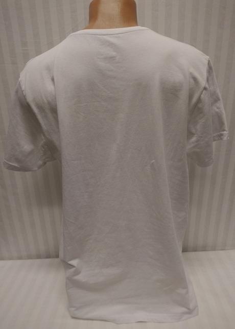 Pánske biele tričko s nápisom, calvin klein, xxl, calvin klein,xxl