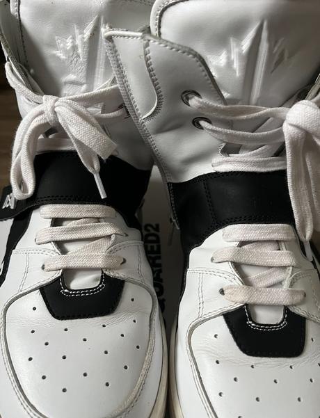 Tenisky dsquared2 sport edtn.07 sneakers hi-top wh, gant,39