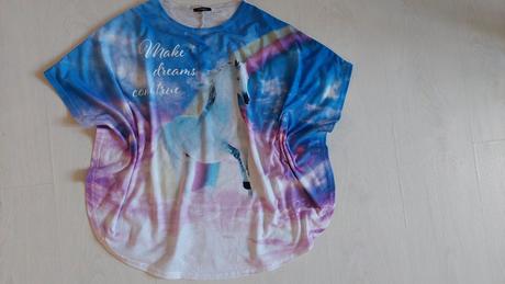 Tričko s netopier rukávmi, 158