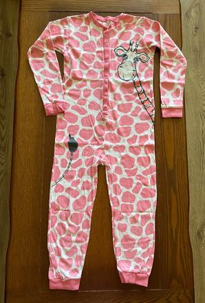Pyžamkový overal so žirafkou 122/128, george,122
