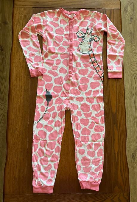 Pyžamkový overal so žirafkou 122/128, george,122