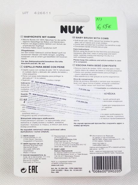 Set hrebienkov na vlasy bielo-zelené nuk, 