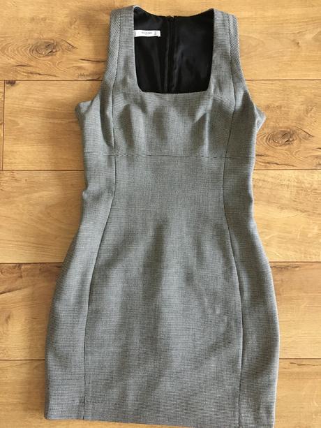 Kockovane šaty mango s, mango,s