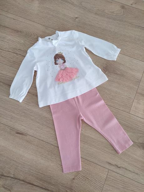 Súprava mayoral pre dievčatko legíny a tričko, 74, mayoral,74