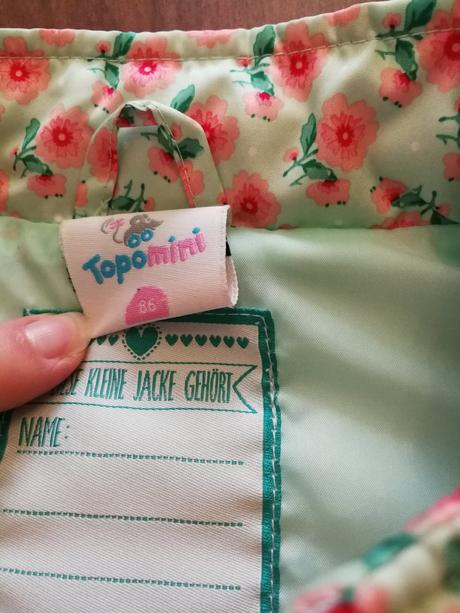 Dievčenská kvietkovaná vesta, topomini,86