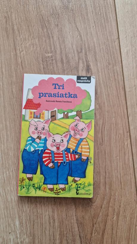 Knižka tri prasiatka.,