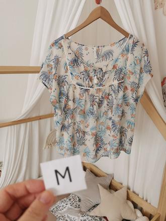 Lahucky boho top / bluzka, stradivarius,m