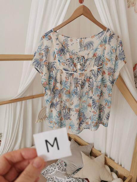 Lahucky boho top / bluzka, stradivarius,m