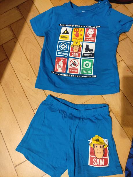 Letná súprava šortky a tričko, 92