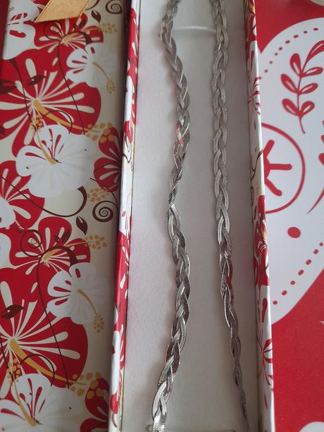 Strieborná retiazka 42,5  cm, 