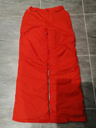 Oranžové zimné nohavice columbia vl, columbia,l