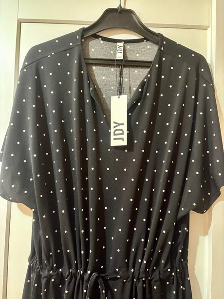 Bodkované šaty xl nové, xl