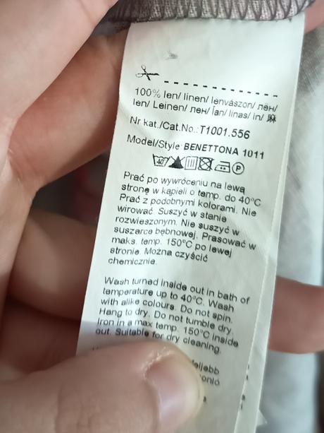 Ľanové šaty tatuum, s